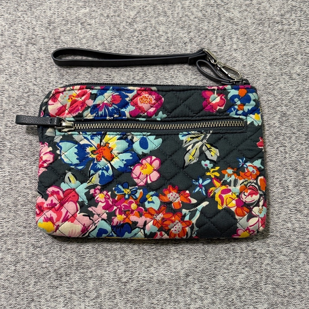 Vera Bradley Pretty Posies Wristlet - Picture 2 of 5